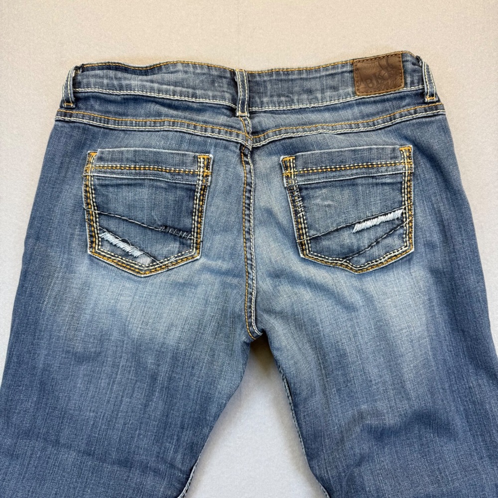 BKE Culture Boot Jeans Mens 31x31.5 Medium Wash Blue‎ Low Rise Bootcut Denim